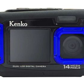 【中古】Kenko 防水デュアルモニターデジタルカメラ DSC1480DW IPX8相当防水 1.5m耐落下衝撃 434758