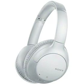 ソニー ワイヤレスノイズキャンセリングヘッドホン WH-CH710N : Bluetooth対応 最大35時間連続再生 マイク付き 2020年モデル ホワイト WH-CH710N W