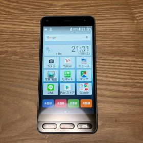 かんたんスマホ SIMロック解除済 705KC ワイモバイル