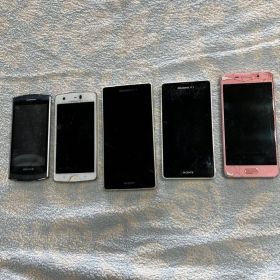 【ジャンク】スマートフォン 本体5台セット