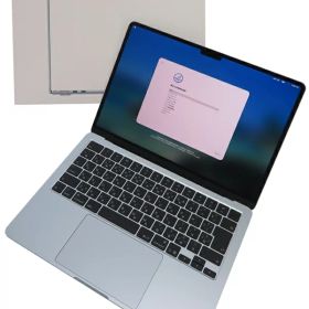 【Apple】アップル『MacBook Air / 13inch / M4 10コア/8コア / 16GB / 256GB / スカイブルー』MC6T4J/A 2025 ノートパソコン 1週間保証【中古】