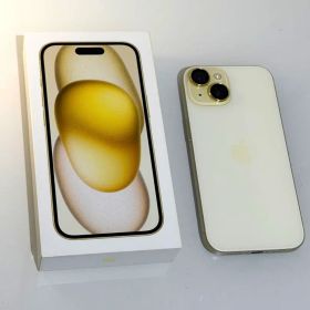 【超美品】iPhone15 イエロー 128GB