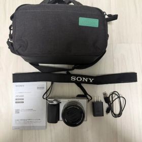 SONY α6400 16-50mm レンズキット シルバー 美品
