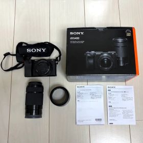 【SONY α6400】 ダブルズームレンズキット