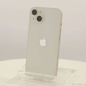ソフマップ 〔中古品〕 iPhone13 128GB スターライト MLND3J／A SIMフリー【377】