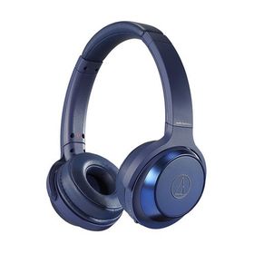 オーディオテクニカ ワイヤレスヘッドホン ブルー(ATH-WS330BT BL) 取り寄せ商品