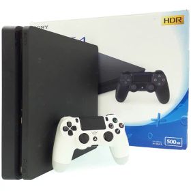 【SIE】ソニー『PlayStation4 プレイステーション4 500GB ジェットブラック』CUH-2200AB01 ゲーム機本体 1週間保証【中古】