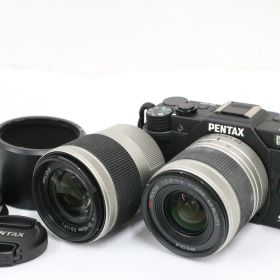 【返品保証】 【シャッター88回】ペンタックス Pentax Q10 SR smc PENTAX 5-15mm 15-45mm ミラーレス一眼 T200