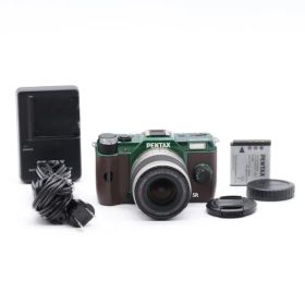 【美品】ショット数「793回」PENTAX Q10 GREEN グリーン 02 STANDARDZOOM #4239