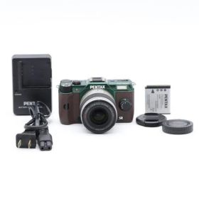 【新品級】ショット数「63回」PENTAX Q10 GREEN グリーン 02 STANDARDZOOM #4238