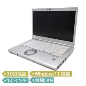 【中古】Panasonic Let's note LV9/Core i5-10310U 1.7GHz/メモリ 8GB/SSD 256GB/14インチ/Windows 11 Pro 64bit/CF-LV9RDHVS/ノート【A】