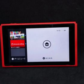 ニンテンドースイッチ マリオレッド 本体のみ ケース付
