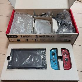 【ジャンク品】Nintendo Switch 本体 ネオンブルー ネオンレッド