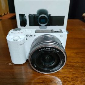 美品 SONY ZV-E10L ホワイト 16-50mm レンズキット 388回