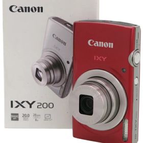 【Canon】キヤノン『IXY 200 / レッド』IXY200(RE) 2017年2月発売 コンパクトデジタルカメラ 1週間保証【中古】