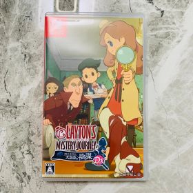 【switch】レイトンミステリージャーニー カトリーエイルと大富豪の陰謀 DX ナゾトキチャーム付き レイトン教授 LEVEL5