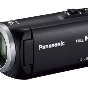 【中古】パナソニック HDビデオカメラ V480MS 32GB 高倍率90倍ズーム ブラック HC-V480MS-K