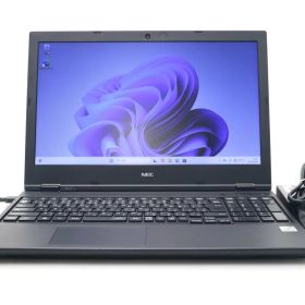 NEC VKT16/X-9 PC-VKT16XZG9 Core i5-10210U 1.6GHz 8GB 256GB(NVMeSSD) DVD-ROM 15.6インチ非光沢 FWXGA 1366x768 Windows11 Pro 小難 【中古】【20260714】