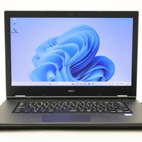 NEC VKT16/X-5 PC-VKT16XZG5 Core i5-8265U 1.6GHz 8GB 256GB(新品SSD) DVD+-RW 15.6インチ非光沢 FWXGA 1366x768 Windows11 Pro 64bit 【中古】【20260826】