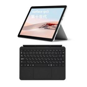 Surface go 3 Core 第 10 世代(3.9Ghz max)タブレット, Office 搭載 2in1 ノートパソコン 10.5 インチ (1920 x 1280),8GBメモリ SSD 128GB サーフェス Windows 11 pro