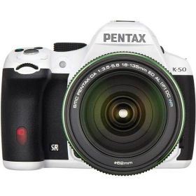 【中古】 ペンタックス PENTAX K-50 DA18-135mmWRレンズキット ホワイト 当店保証30日間 人気 ミラーレス 一眼レフ 交換レンズ カメラ