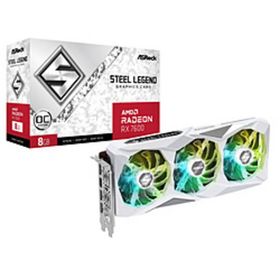 〔中古〕ASRock(アスロック) ASRock Radeon RX 7600 Steel Legend 8GB OC〔262-ud〕