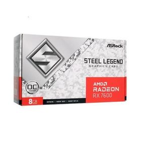【中古】ASRock製グラボ Radeon RX 7600 Steel Legend 8GB OC PCIExp 8GB 元箱あり