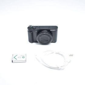 B#13688 SONY(ソニー) コンパクトデジタルカメラ Cyber-shot DSC-HX99 ブラック 光学ズーム28倍(24-720mm) 180度可動式液晶モニター 4K動画記録 DSC-HX99