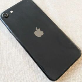 iPhone SE2 128GB ブラック SIMフリー 75% 画面割れ