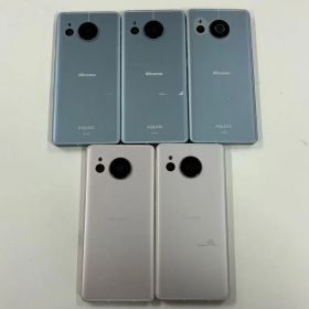 【部品取り】AQUOS sense7 SH-53C docomo ジャンク まとめ売り5台セット 基盤なし SIMトレイなし