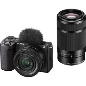 【長期保証付】ソニー SONY VLOGCAM ZV-E10M2X-B ブラック αEマウントデジタル一眼カメラ ダブルズームレンズキット ZVE10M2XB