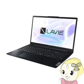NEC ノートPC LAVIE N15 Slim PC-N157DGAB 15.6型/フルHD/Core i7/16GB/256GB/Windows 11/Office H＆B/カームブラック【/srm】