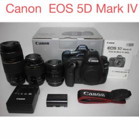 一眼レフカメラCanon EOS 5D Mark IVトリプルレンズセット