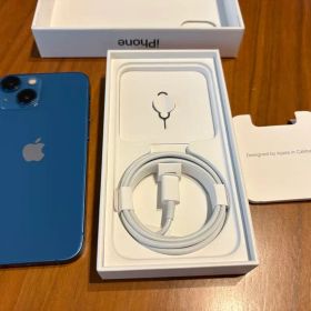 【美品】iPhone13mini 512G ブルー 本体