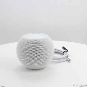 【中古】Apple(アップル) HomePod mini ホワイト MY5H2J／A 【295-ud】