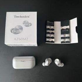 ⁠【動作良好】Technics EAH-AZ60M2 シルバー 外箱・付属品あり