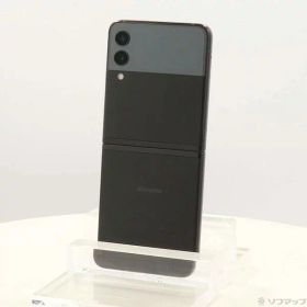 【中古】SAMSUNG(サムスン) Galaxy Z Flip3 5G 128GB ファントムブラック SC-54B docomo SIMフリー 【196-ud】