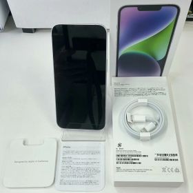 【難あり】アップル Apple スマートフォン パープル iPhone14 256GB パープル MPW93J/A【中古】