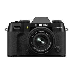 【中古】富士フイルム(FUJIFILM) ミラーレス一眼カメラ X-T50 レンズキット(XF15-45) ブラック F X-T50LK-1545-B JP 二言語対応