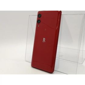 【中古】Wiko 楽天モバイル 【SIMフリー】 Rakuten Hand 5G クリムゾンレッド 4GB 128GB P780【錦糸町北口】保証期間1ヶ月【ランクA】