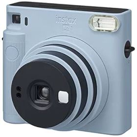 【中古】【39shop】富士フイルムFUJIFILM★インスタントカメラ "チェキスクエア"instax SQUARE SQ1 グレイシャーブルー INS SQ 1 BLUE（非常に良い）