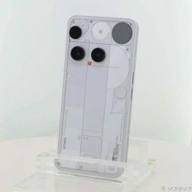 【中古】Nothing（ナッシング） Nothing Phone (3) 512GB ホワイト NP3512 SIMフリー 【377-ud】