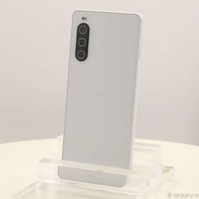 〔中古〕SONY(ソニー) Xperia 10 V 128GB ホワイト SOG11 au SIMフリー〔344-ud〕
