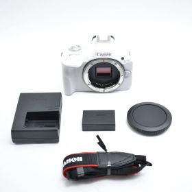 B#13455 Canon ミラーレス一眼カメラ EOS R50 ボディ(レンズなし)ホワイト/APS-C/約376g EOS R50 WH