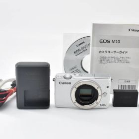 新品級★キヤノン Canon EOS M10 ボディ ホワイト #1175