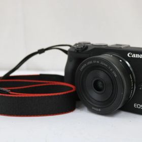 【返品保証】 キャノン Canon EOS M3 ブラック EF-M 22mm F2 STM ミラーレス一眼 e11791