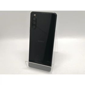 【中古】SONY docomo 【SIMロック解除済み】 Xperia 10 II ブラック 4GB 64GB SO-41A【大須アメ横】保証期間1ヶ月【ランクB】