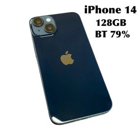 Apple iPhone 14 128GB BT79% アイフォン ミッドナイト