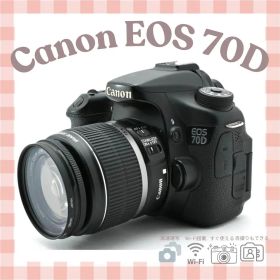Canon EOS 70D✨Wi-Fi機能搭載✨高速連写機能✨一眼レフカメラ