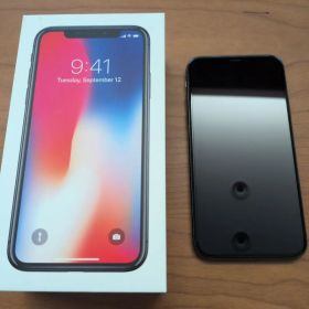 Apple iPhone X 本体 箱・付属品付き